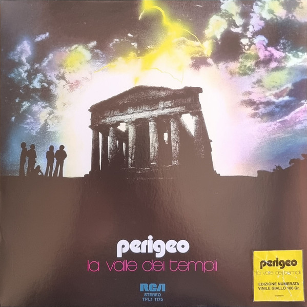 PERIGEO - La Valle dei Templi (limited numbered edition 180gr yellow vinyl)